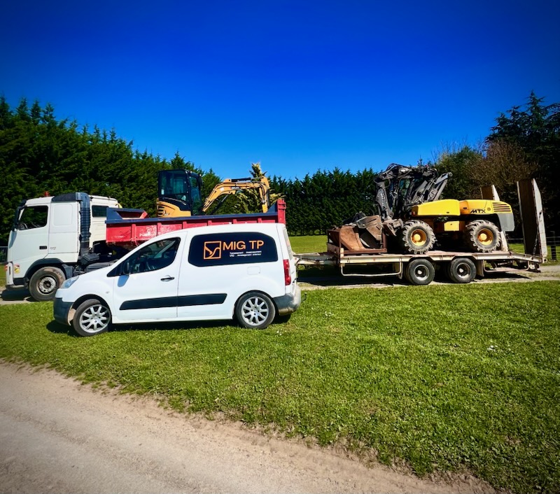 Flotte de véhicules et équipements MIG TP